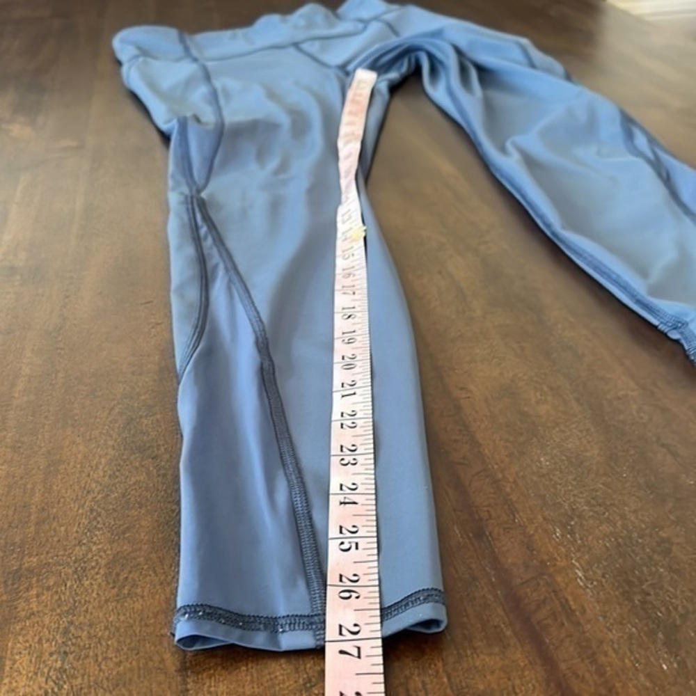 Athleta lightning tight iron blue color, size medium - Picture 9 of 10